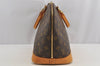Authentic Louis Vuitton Monogram Alma Hand Bag Purse M51130 LV 6506I