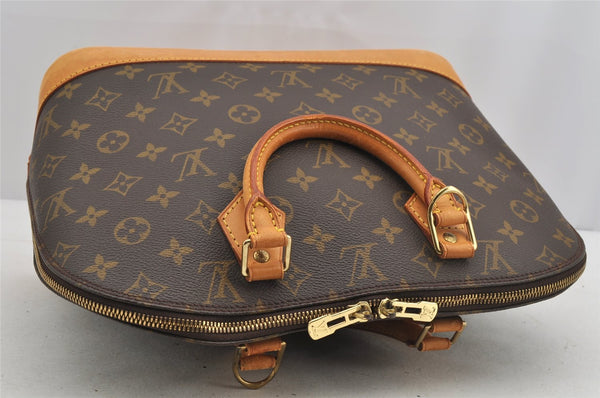 Authentic Louis Vuitton Monogram Alma Hand Bag Purse M51130 LV 6506I