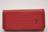 Authentic Louis Vuitton Epi Multicles 4 Key Case Red M63827 LV 6507I