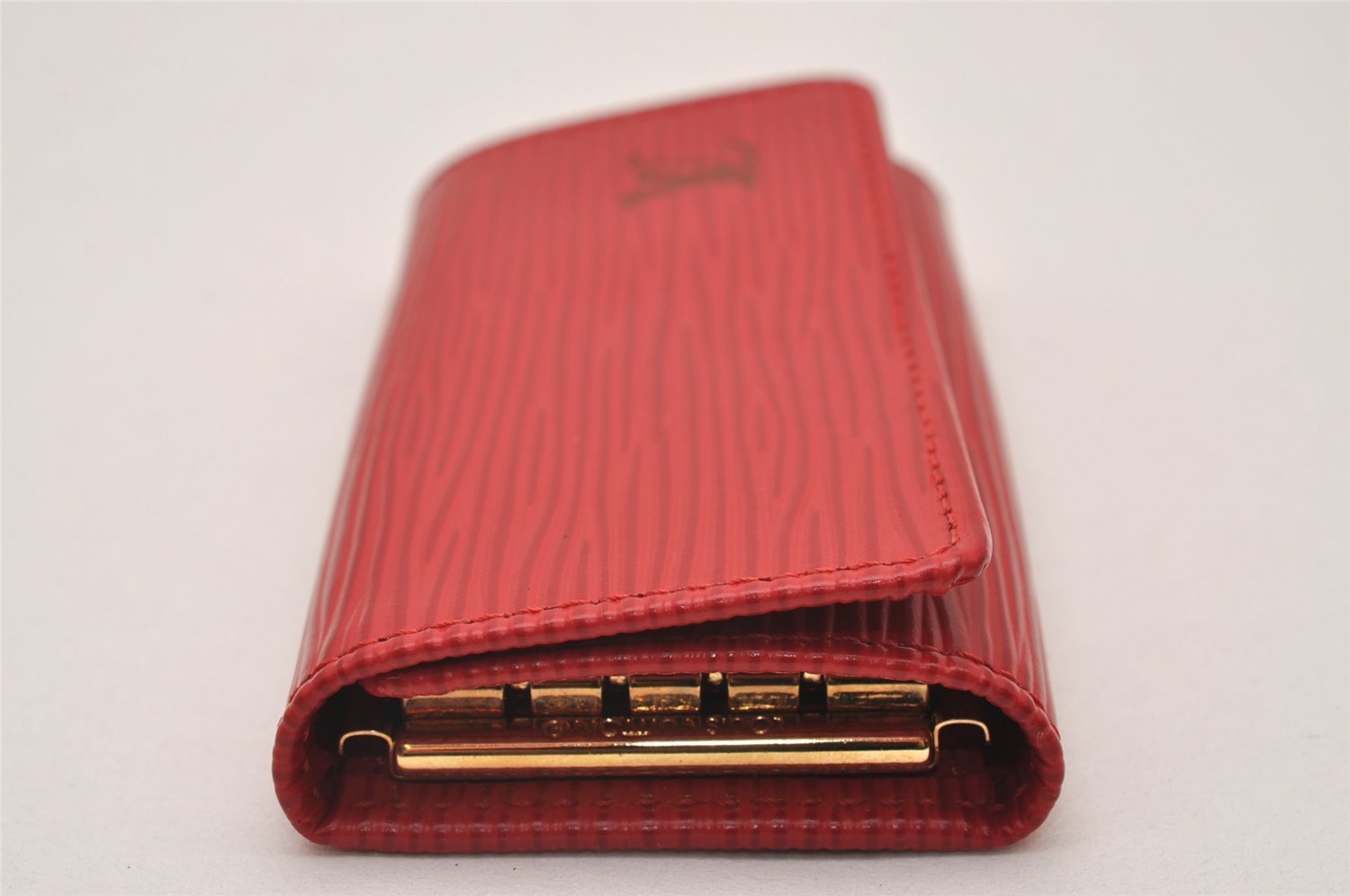 Authentic Louis Vuitton Epi Multicles 4 Key Case Red M63827 LV 6507I
