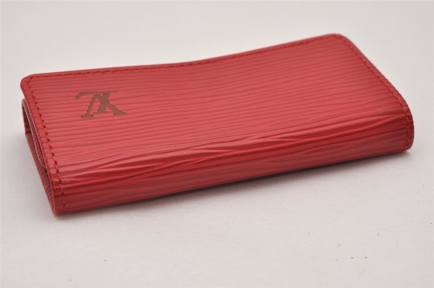 Authentic Louis Vuitton Epi Multicles 4 Key Case Red M63827 LV 6507I