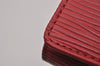 Authentic Louis Vuitton Epi Multicles 4 Key Case Red M63827 LV 6507I