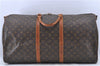 Auth LOUIS VUITTON Monogram Keepall Bandouliere 60 Boston Bag M41412 LV 6508C