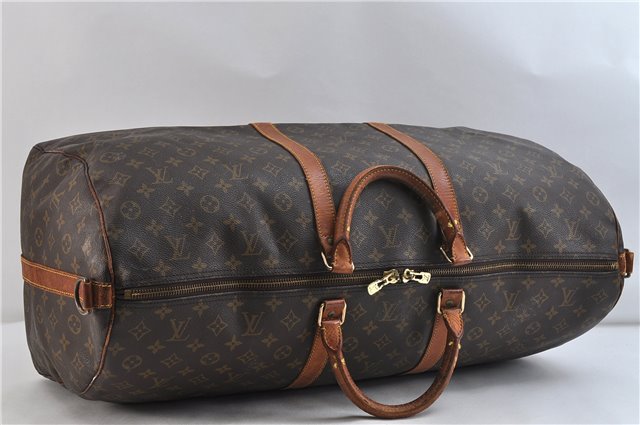 Auth LOUIS VUITTON Monogram Keepall Bandouliere 60 Boston Bag M41412 LV 6508C