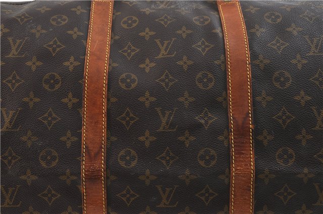 Auth LOUIS VUITTON Monogram Keepall Bandouliere 60 Boston Bag M41412 LV 6508C