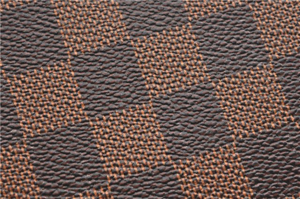 Authentic Louis Vuitton Damier Neverfull Pouch Purse Clutch Bag LV 6508F