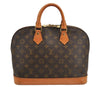 Authentic Louis Vuitton Monogram Alma Hand Bag Purse M51130 LV 6509I