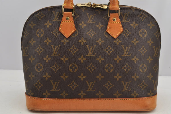 Authentic Louis Vuitton Monogram Alma Hand Bag Purse M51130 LV 6509I