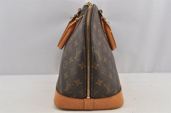 Authentic Louis Vuitton Monogram Alma Hand Bag Purse M51130 LV 6509I