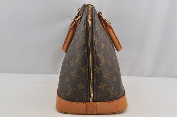 Authentic Louis Vuitton Monogram Alma Hand Bag Purse M51130 LV 6509I