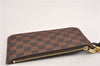 Authentic Louis Vuitton Damier Neverfull Pouch Purse Clutch Bag LV 6510F