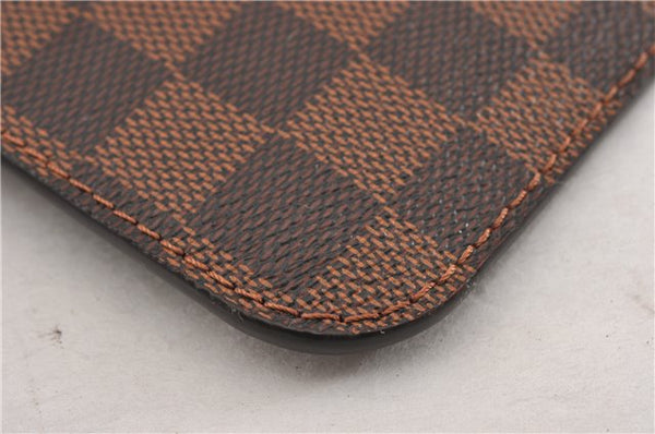 Authentic Louis Vuitton Damier Neverfull Pouch Purse Clutch Bag LV 6510F