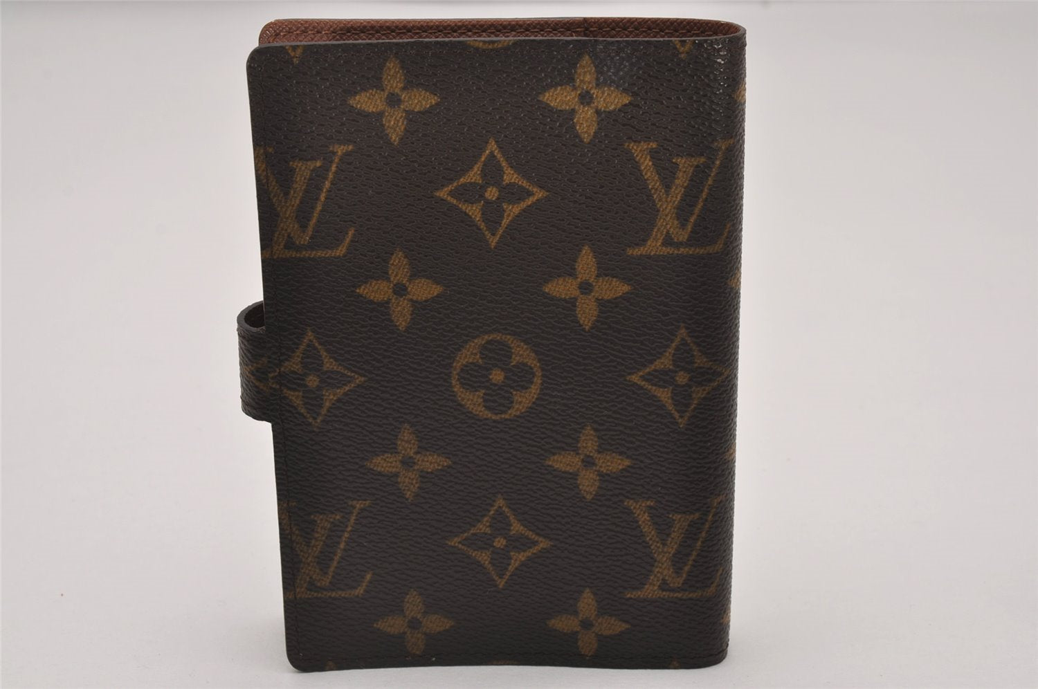 Authentic Louis Vuitton Monogram Agenda PM Notebook Cover R20005 LV 6511I