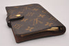 Authentic Louis Vuitton Monogram Agenda PM Notebook Cover R20005 LV 6511I