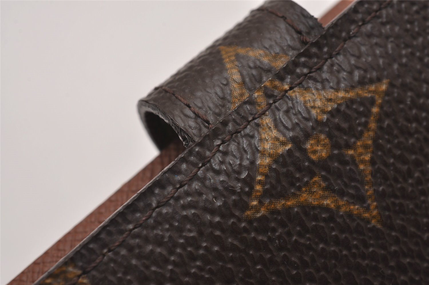 Authentic Louis Vuitton Monogram Agenda PM Notebook Cover R20005 LV 6511I