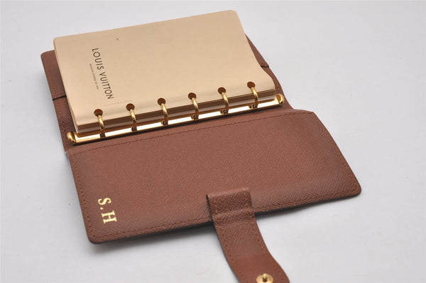 Authentic Louis Vuitton Monogram Agenda PM Notebook Cover R20005 LV 6511I