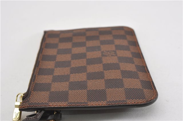 Authentic Louis Vuitton Damier Neverfull Pouch Purse Clutch Bag LV 6512F