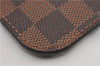 Authentic Louis Vuitton Damier Neverfull Pouch Purse Clutch Bag LV 6512F