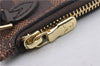 Authentic Louis Vuitton Damier Neverfull Pouch Purse Clutch Bag LV 6512F