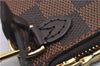 Authentic Louis Vuitton Damier Neverfull Pouch Purse Clutch Bag LV 6512F