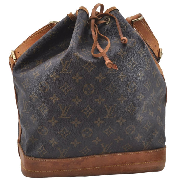 Authentic Louis Vuitton Monogram Noe Shoulder Bag M42224 LV 6515D