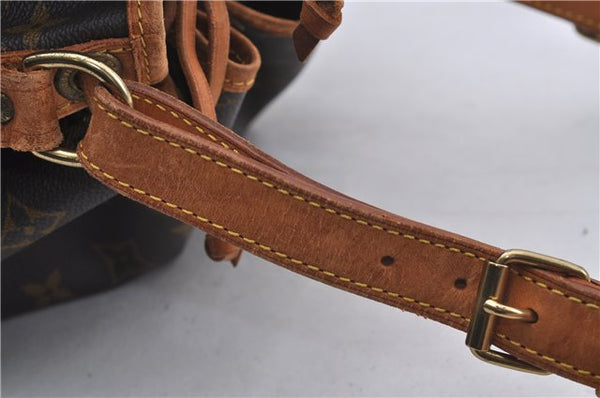 Authentic Louis Vuitton Monogram Noe Shoulder Bag M42224 LV 6515D