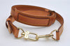 Authentic Louis Vuitton Leather Shoulder Strap Beige 35.8-42.9" LV 6515I