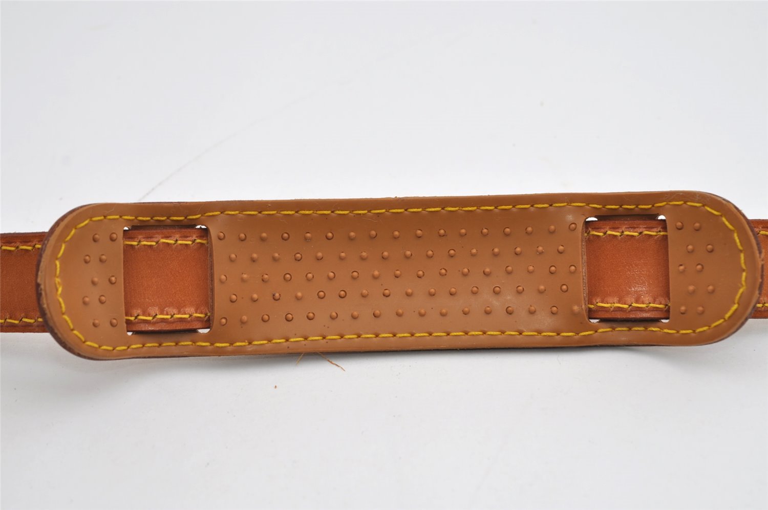 Authentic Louis Vuitton Leather Shoulder Strap Beige 35.8-42.9