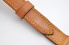 Authentic Louis Vuitton Leather Shoulder Strap Beige 35.8-42.9" LV 6515I