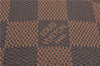 Authentic Louis Vuitton Damier Neverfull Pouch Purse Clutch Bag LV 6516F