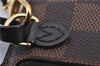 Authentic Louis Vuitton Damier Neverfull Pouch Purse Clutch Bag LV 6516F