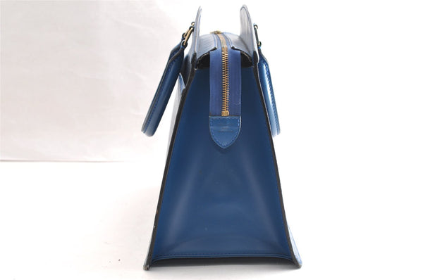 Authentic Louis Vuitton Epi Riviera Hand Bag Blue M48185 LV Junk 6516I