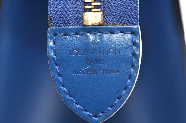 Authentic Louis Vuitton Epi Riviera Hand Bag Blue M48185 LV Junk 6516I