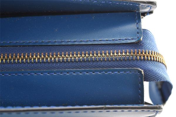 Authentic Louis Vuitton Epi Riviera Hand Bag Blue M48185 LV Junk 6516I