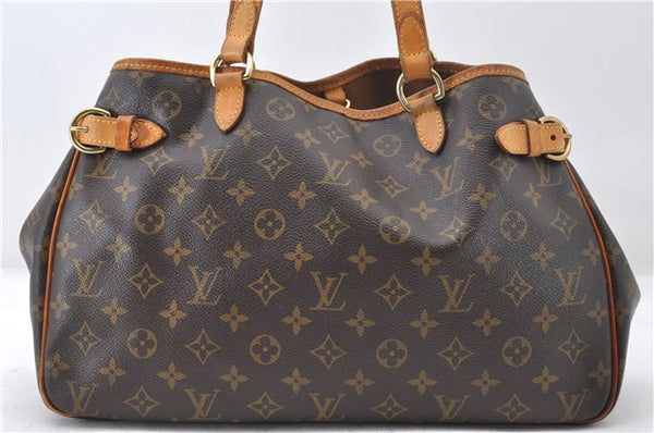 Authentic Louis Vuitton Monogram Batignolles Horizontal Tote Bag M51154 LV 6517E