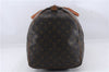 Authentic Louis Vuitton Monogram Keepall 55 Travel Boston Bag M41424 LV 6518D