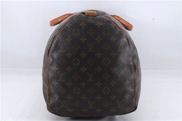 Authentic Louis Vuitton Monogram Keepall 55 Travel Boston Bag M41424 LV 6518D