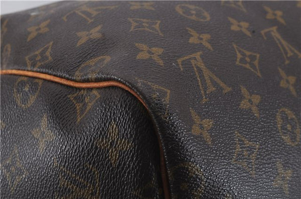 Authentic Louis Vuitton Monogram Keepall 55 Travel Boston Bag M41424 LV 6518D