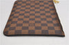 Authentic Louis Vuitton Damier Neverfull Pouch Purse Clutch Bag LV 6518F