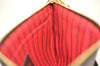 Authentic Louis Vuitton Damier Neverfull Pouch Purse Clutch Bag LV 6518F