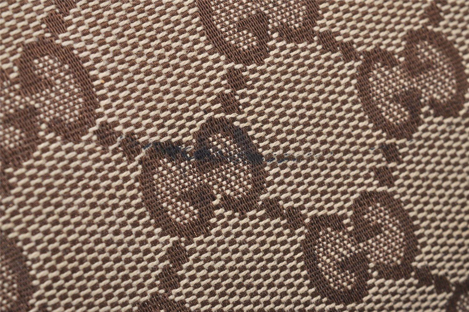 Authentic GUCCI Shoulder Cross Body Bag GG Canvas Leather 131211 Brown 6518I