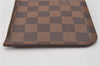 Authentic Louis Vuitton Damier Neverfull Pouch Purse Clutch Bag LV 6519F