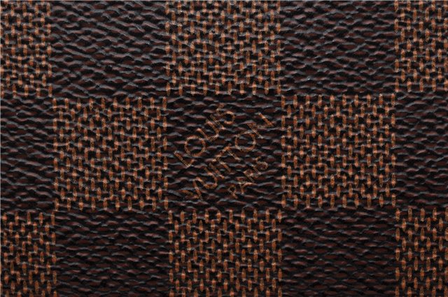 Authentic Louis Vuitton Damier Neverfull Pouch Purse Clutch Bag LV 6519F