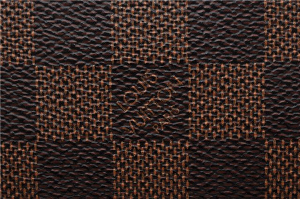 Authentic Louis Vuitton Damier Neverfull Pouch Purse Clutch Bag LV 6519F