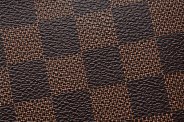 Authentic Louis Vuitton Damier Neverfull Pouch Purse Clutch Bag LV 6519F