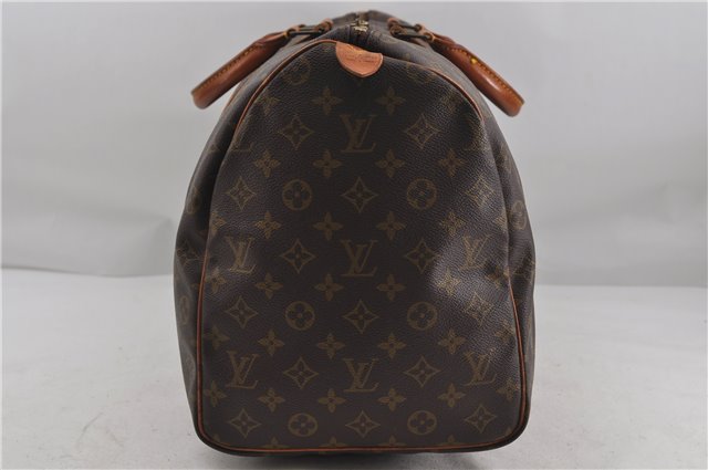 Authentic Louis Vuitton Monogram Keepall 50 Boston Bag M41426 LV 6520D