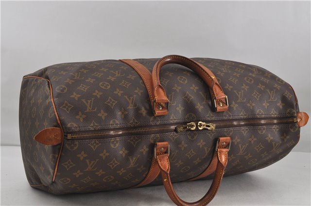 Authentic Louis Vuitton Monogram Keepall 50 Boston Bag M41426 LV 6520D