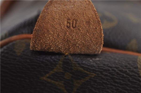 Authentic Louis Vuitton Monogram Keepall 50 Boston Bag M41426 LV 6520D