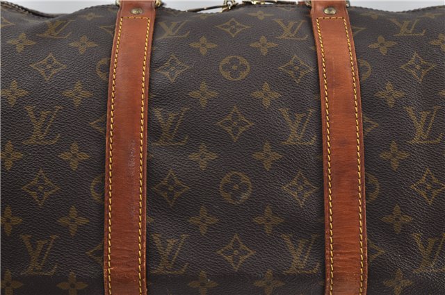 Authentic Louis Vuitton Monogram Keepall 50 Boston Bag M41426 LV 6520D