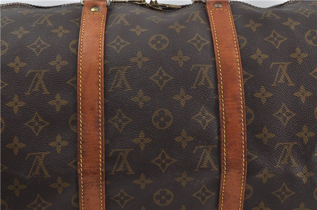 Authentic Louis Vuitton Monogram Keepall 50 Boston Bag M41426 LV 6520D
